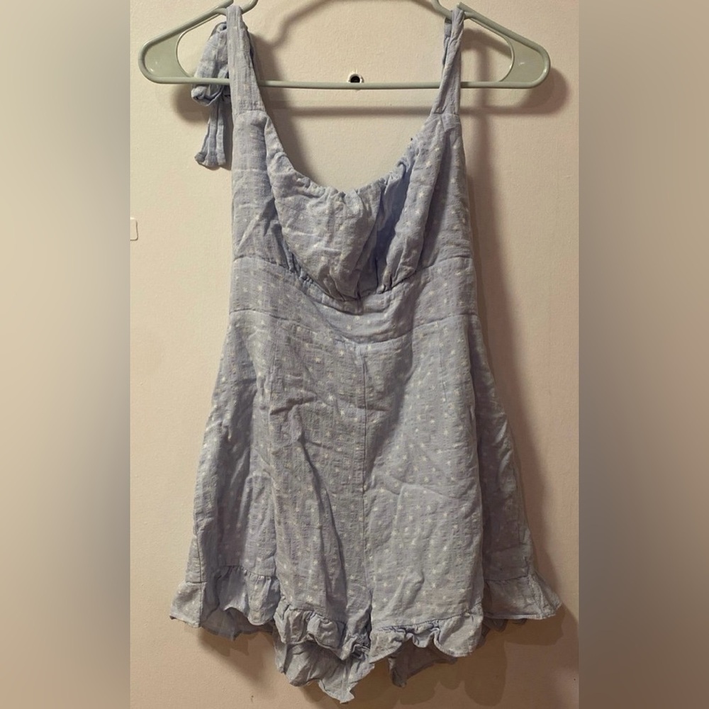 Light blue romper